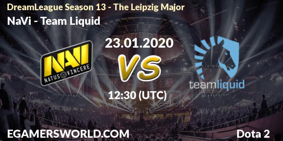 NaVi vs Team Liquid: Match Prediction. 23.01.20, Dota 2, DreamLeague Season 13 - The Leipzig Major