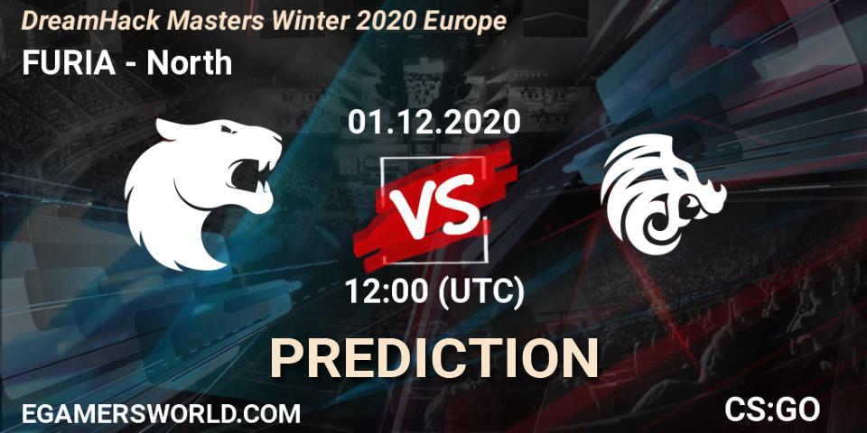 FURIA vs North: Match Prediction. 01.12.20, CS2 (CS:GO), DreamHack Masters Winter 2020 Europe