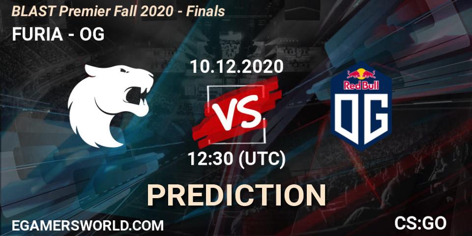 FURIA vs OG: Match Prediction. 10.12.2020 at 12:30, Counter-Strike (CS2), BLAST Premier Fall 2020 - Finals