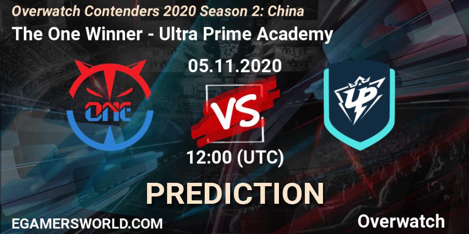 The One Winner vs Ultra Prime Academy: Match Prediction. 05.11.20, Overwatch, Overwatch Contenders 2020 Season 2: China