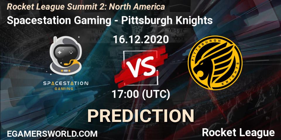 Spacestation Gaming vs Pittsburgh Knights: Match Prediction. 16.12.2020 at 17:00, Rocket League, Rocket League Summit 2: North America