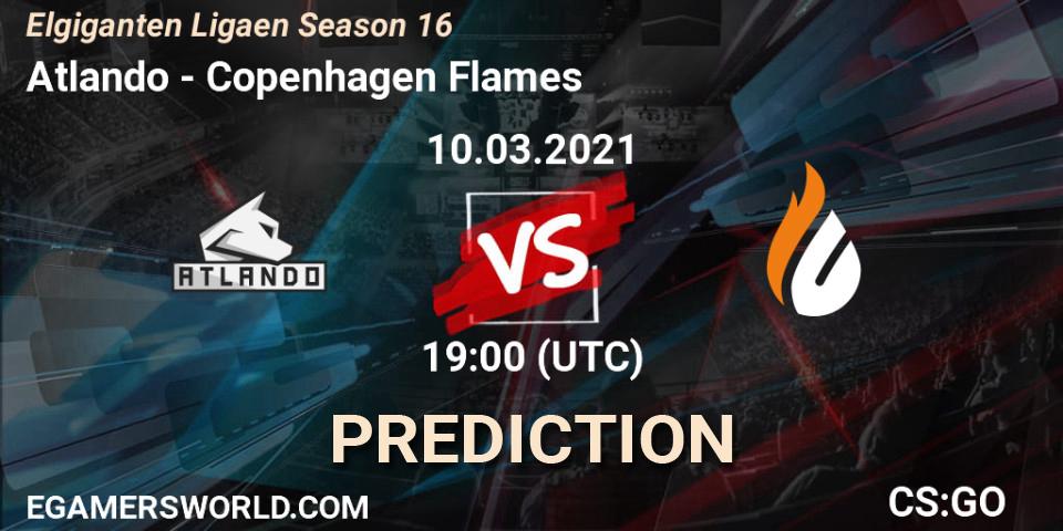 Atlando vs Copenhagen Flames: Match Prediction. 10.03.2021 at 19:00, Counter-Strike (CS2), Elgiganten Ligaen Season 16