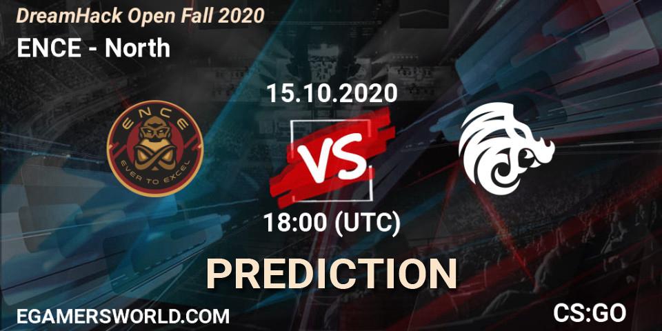 ENCE vs North: Match Prediction. 15.10.20, CS2 (CS:GO), DreamHack Open Fall 2020