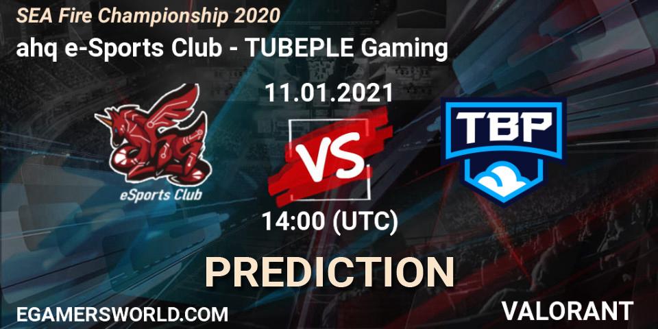 ahq e-Sports Club vs TUBEPLE Gaming: Match Prediction. 11.01.2021 at 14:00, VALORANT, SEA Fire Championship 2020