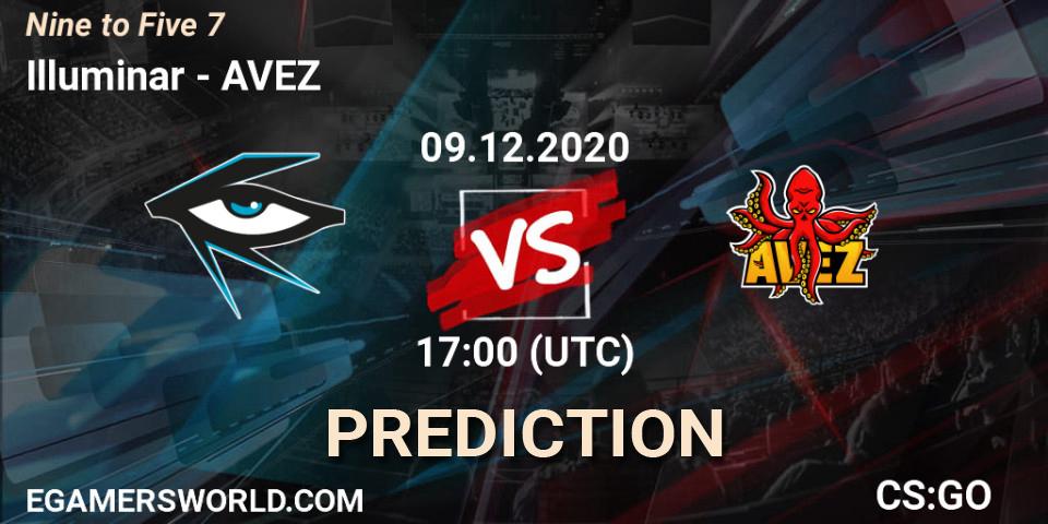 Illuminar vs AVEZ: Match Prediction. 09.12.2020 at 17:00, Counter-Strike (CS2), Nine to Five 7