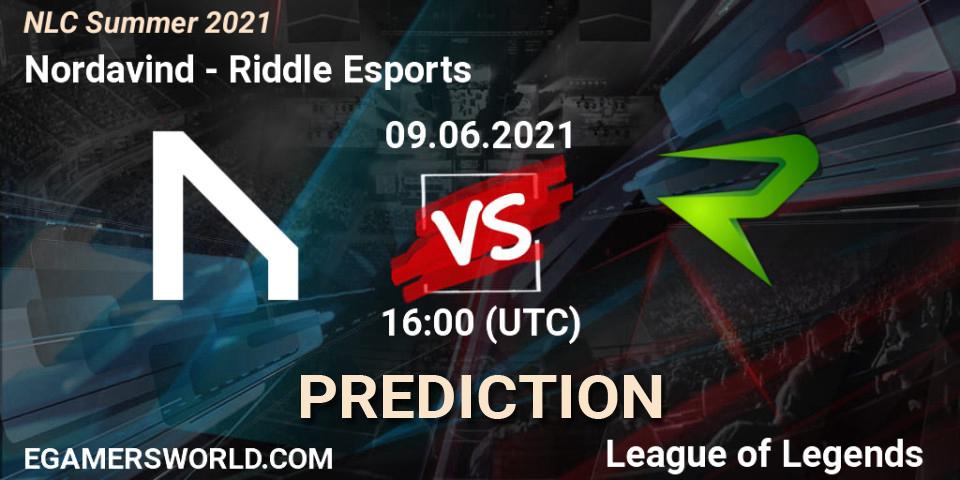 Nordavind vs Riddle Esports: Match Prediction. 09.06.2021 at 16:00, LoL, NLC Summer 2021