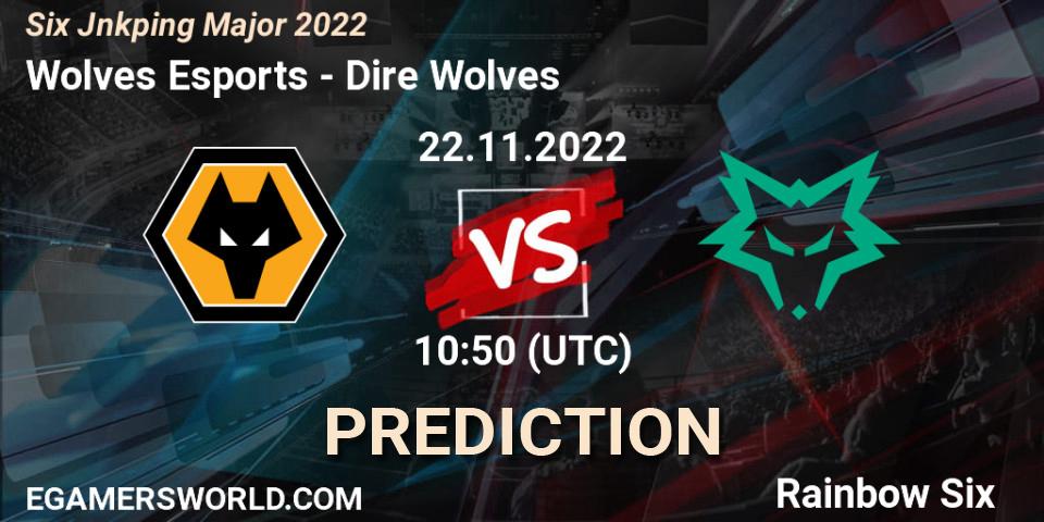 Wolves Esports vs Dire Wolves: Match Prediction. 23.11.2022 at 16:10, Rainbow Six, Six Jönköping Major 2022