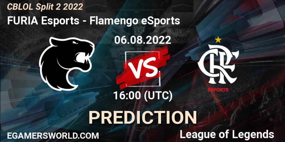 FURIA Esports vs Flamengo eSports: Match Prediction. 06.08.22, LoL, CBLOL Split 2 2022