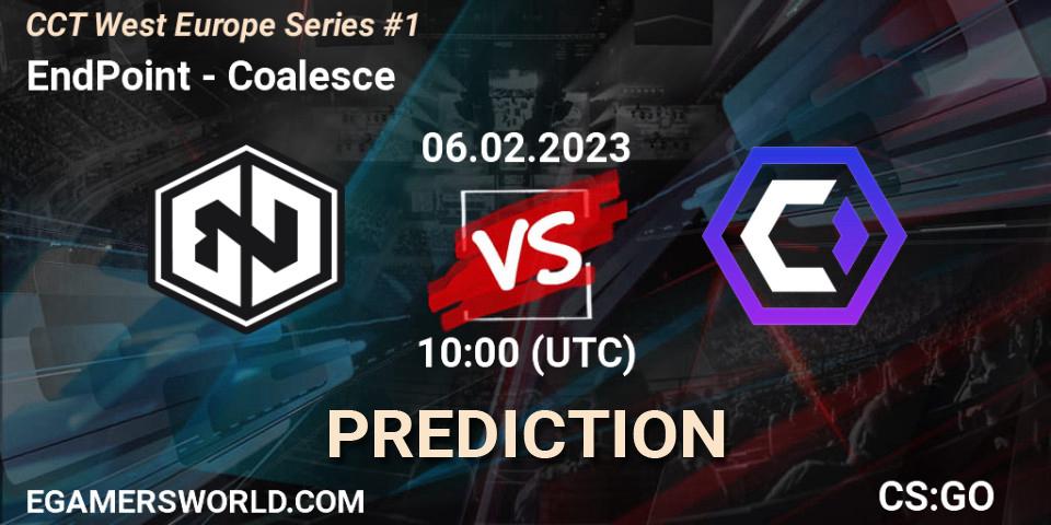 EndPoint vs Coalesce: Match Prediction. 06.02.23, CS2 (CS:GO), CCT West Europe Series #1