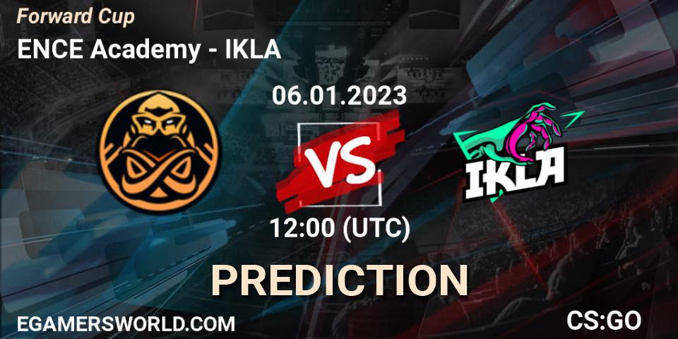 ENCE Academy vs IKLA: Match Prediction. 06.01.23, CS2 (CS:GO), Forward Cup