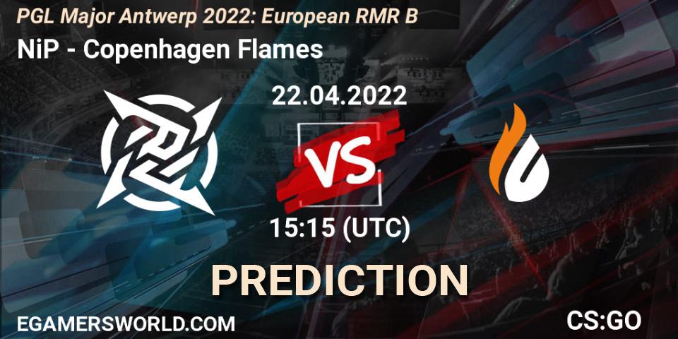 NiP vs Copenhagen Flames: Match Prediction. 22.04.2022 at 14:55, Counter-Strike (CS2), PGL Major Antwerp 2022: European RMR B