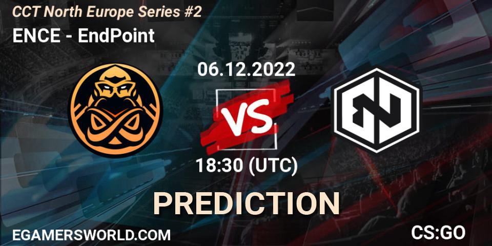ENCE vs EndPoint: Match Prediction. 06.12.22, CS2 (CS:GO), CCT North Europe Series #2