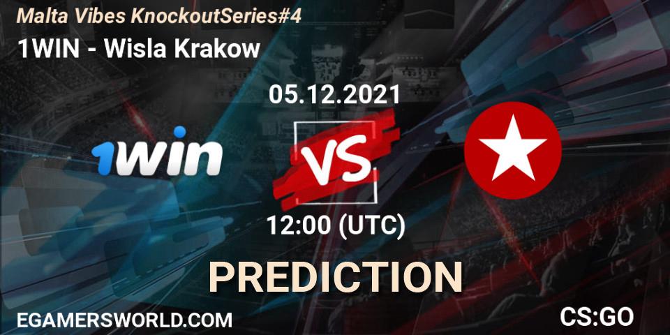 1WIN vs Wisla Krakow: Match Prediction. 05.12.2021 at 12:00, Counter-Strike (CS2), Malta Vibes Knockout Series #4