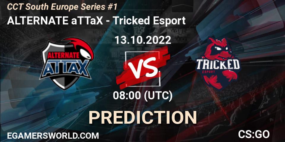 ALTERNATE aTTaX vs Tricked Esport: Match Prediction. 13.10.22, CS2 (CS:GO), CCT South Europe Series #1