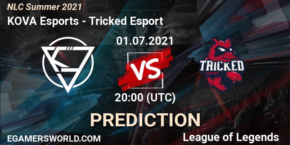 KOVA Esports vs Tricked Esport: Match Prediction. 01.07.2021 at 20:00, LoL, NLC Summer 2021