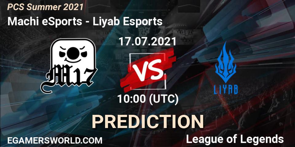 Machi eSports vs Liyab Esports: Match Prediction. 17.07.2021 at 10:00, LoL, PCS Summer 2021