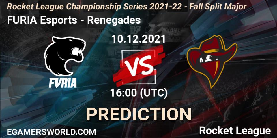 FURIA Esports vs Renegades: Match Prediction. 10.12.21, Rocket League, RLCS 2021-22 - Fall Split Major