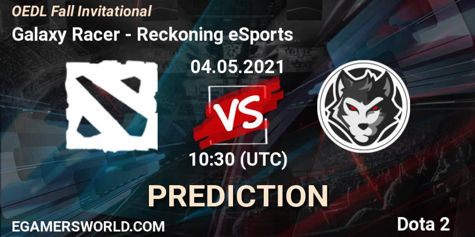 Galaxy Racer vs Reckoning eSports: Match Prediction. 04.05.21, Dota 2, OEDL Fall Invitational