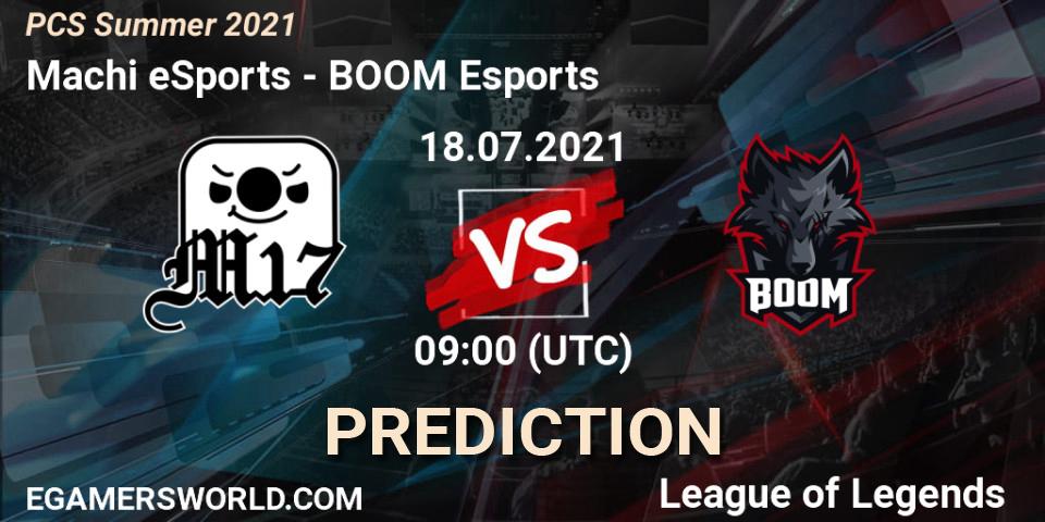 Machi eSports vs BOOM Esports: Match Prediction. 18.07.2021 at 09:00, LoL, PCS Summer 2021