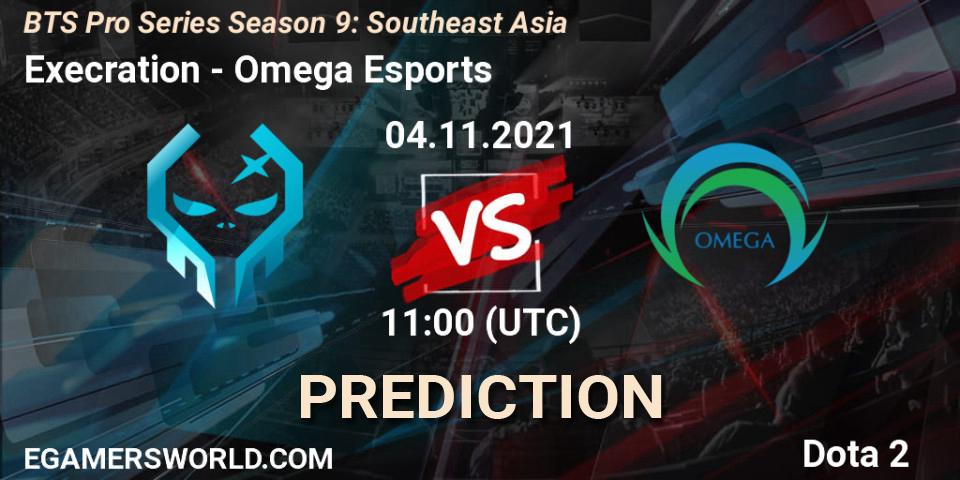 Execration vs Omega Esports: Match Prediction. 04.11.2021 at 11:35, Dota 2, BTS Pro Series Season 9: Southeast Asia
