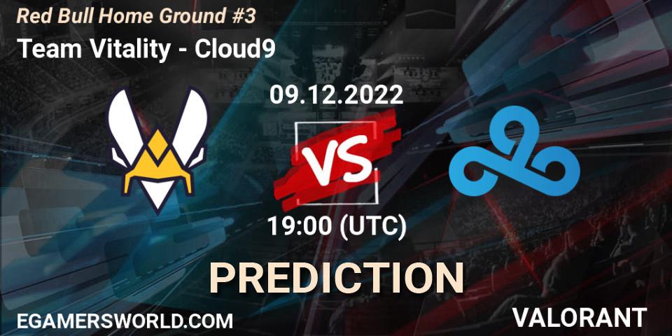 Team Vitality vs Cloud9: Match Prediction. 09.12.22, VALORANT, Red Bull Home Ground #3