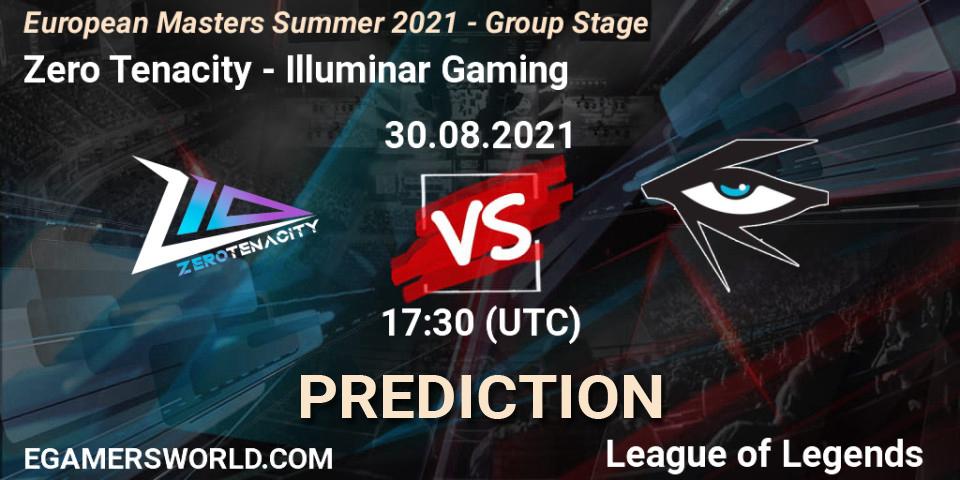 Zero Tenacity vs Illuminar Gaming: Match Prediction. 30.08.2021 at 17:30, LoL, European Masters Summer 2021 - Group Stage