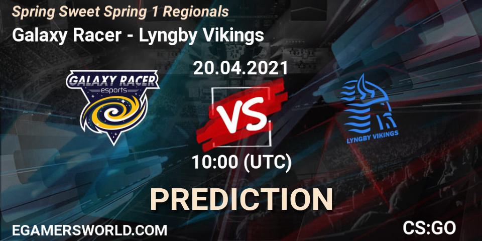 Galaxy Racer vs Lyngby Vikings: Match Prediction. 20.04.2021 at 10:00, Counter-Strike (CS2), Spring Sweet Spring 1 Regionals
