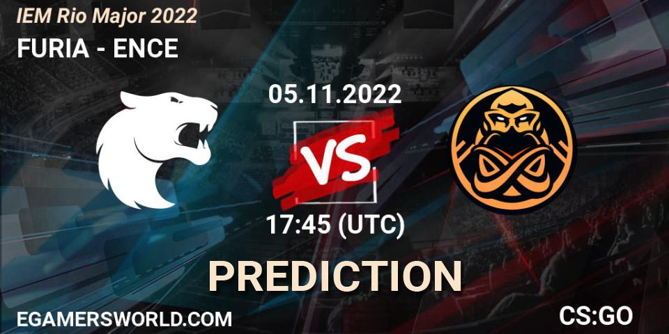 FURIA vs ENCE: Match Prediction. 05.11.2022 at 18:55, Counter-Strike (CS2), IEM Rio Major 2022