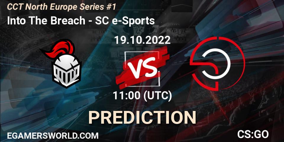Into The Breach vs SC e-Sports: Match Prediction. 19.10.2022 at 11:00, Counter-Strike (CS2), CCT North Europe Series #1