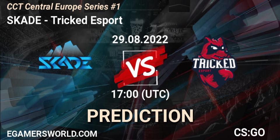 SKADE vs Tricked Esport: Match Prediction. 29.08.22, CS2 (CS:GO), CCT Central Europe Series #1
