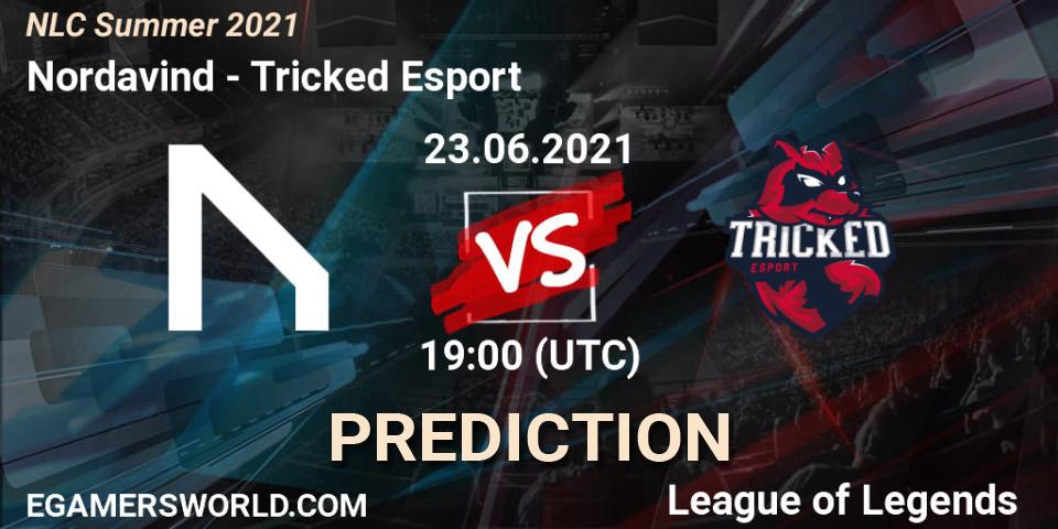 Nordavind vs Tricked Esport: Match Prediction. 23.06.2021 at 19:00, LoL, NLC Summer 2021