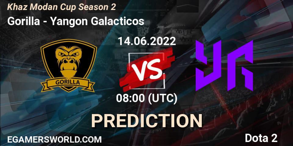 Gorilla vs Yangon Galacticos: Match Prediction. 14.06.2022 at 08:43, Dota 2, Khaz Modan Cup Season 2