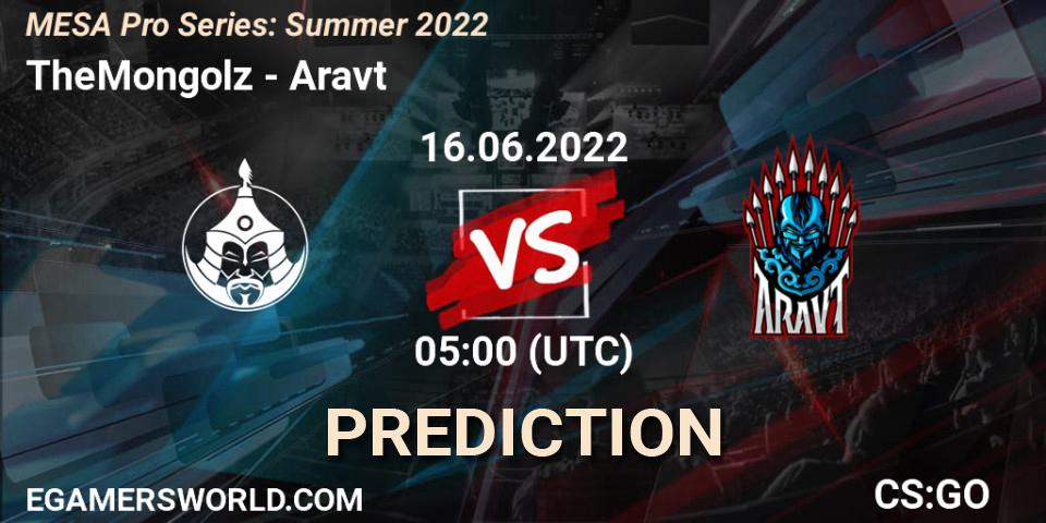 TheMongolz vs The Shine: Match Prediction. 16.06.2022 at 05:00, Counter-Strike (CS2), MESA Pro Series: Summer 2022