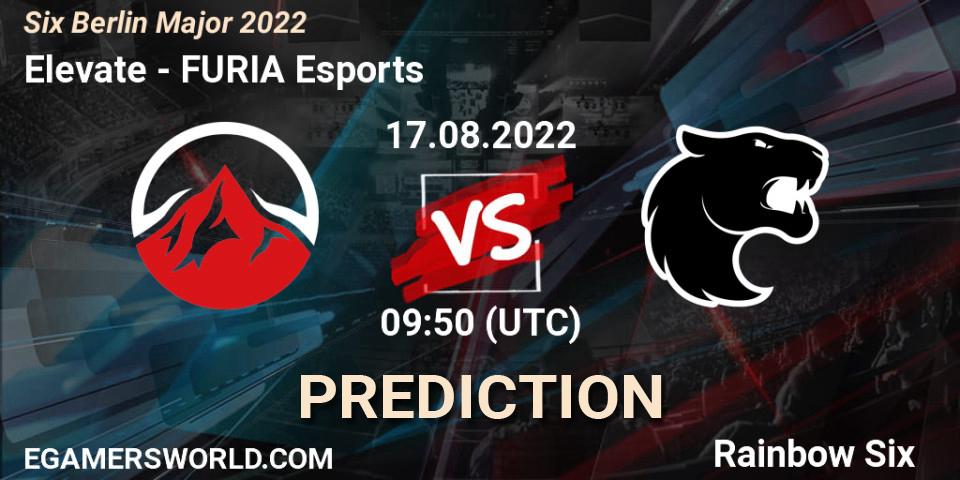 Elevate vs FURIA Esports: Match Prediction. 17.08.22, Rainbow Six, Six Berlin Major 2022