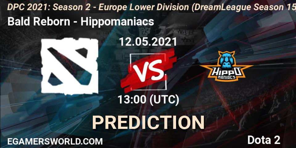 Bald Reborn vs Hippomaniacs: Match Prediction. 12.05.21, Dota 2, DPC 2021: Season 2 - Europe Lower Division (DreamLeague Season 15)