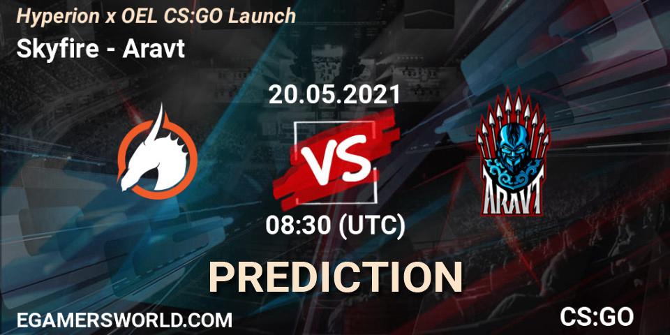 Skyfire vs Aravt: Match Prediction. 20.05.21, CS2 (CS:GO), Hyperion x OEL CS:GO Launch