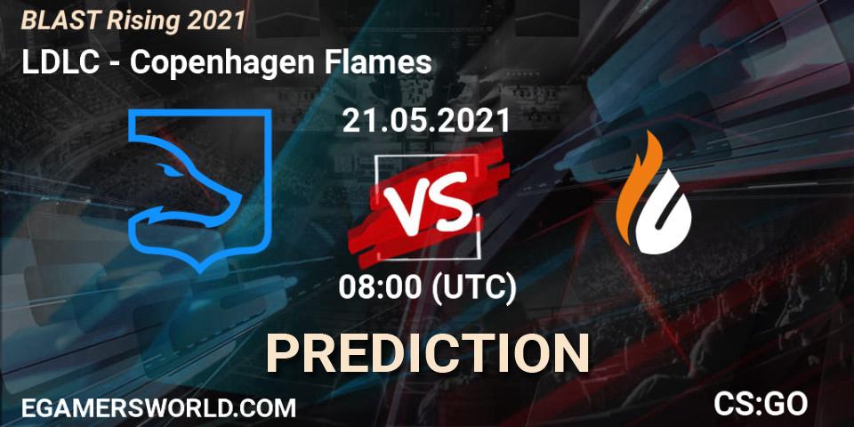 LDLC vs Copenhagen Flames: Match Prediction. 21.05.21, CS2 (CS:GO), BLAST Rising 2021