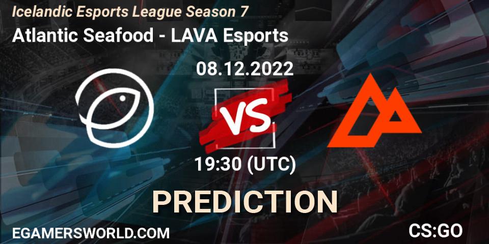 Atlantic Seafood vs LAVA Esports: Match Prediction. 08.12.22, CS2 (CS:GO), Icelandic Esports League Season 7