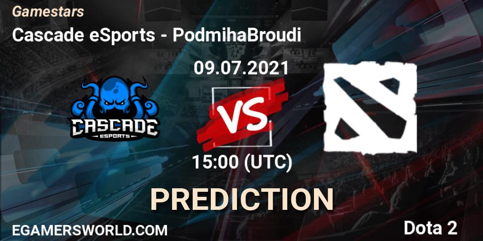 Cascade eSports vs PodmihaBroudi: Match Prediction. 09.07.21, Dota 2, Gamestars