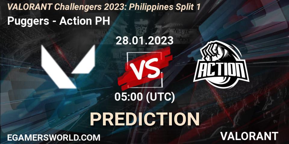 Puggers vs Action PH: Match Prediction. 28.01.23, VALORANT, VALORANT Challengers 2023: Philippines Split 1
