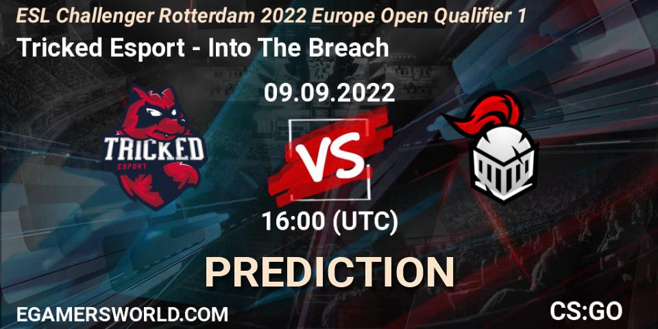 Tricked Esport vs Into The Breach: Match Prediction. 09.09.2022 at 16:00, Counter-Strike (CS2), ESL Challenger Rotterdam 2022 Europe Open Qualifier 1