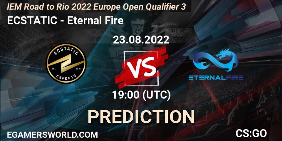 ECSTATIC vs Eternal Fire: Match Prediction. 23.08.2022 at 19:00, Counter-Strike (CS2), IEM Road to Rio 2022 Europe Open Qualifier 3