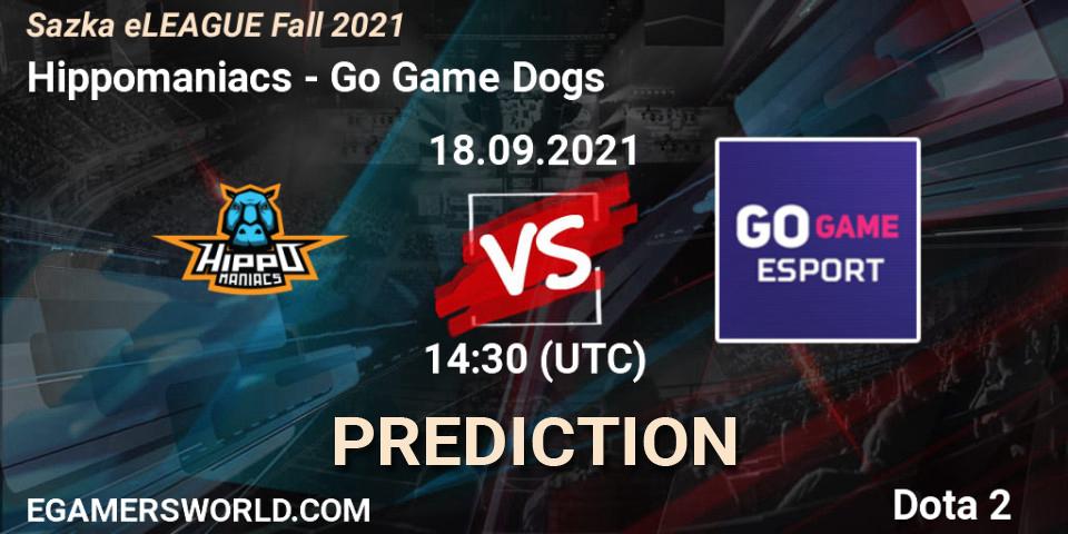 Hippomaniacs vs Go Game Dogs: Match Prediction. 18.09.2021 at 14:44, Dota 2, Sazka eLEAGUE Fall 2021