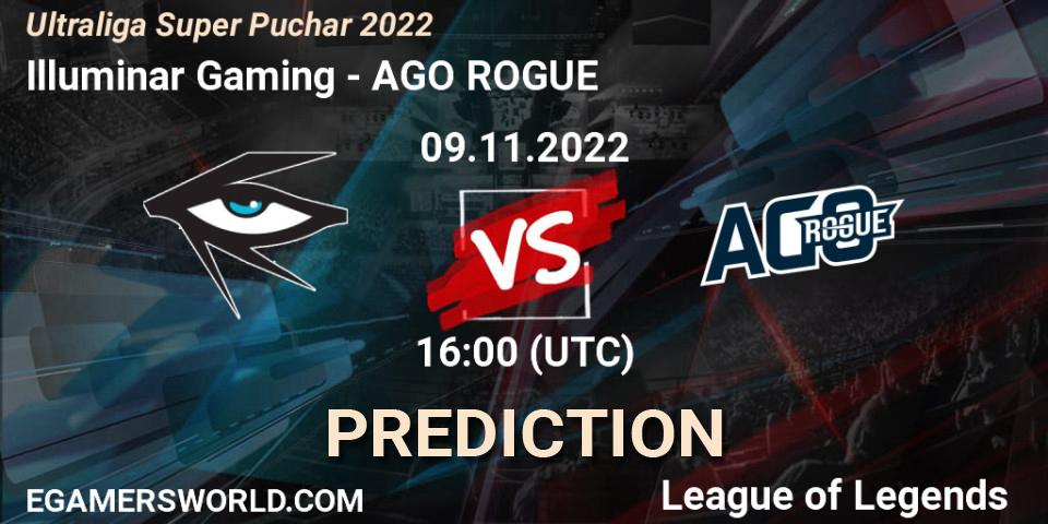 Illuminar Gaming vs AGO ROGUE: Match Prediction. 09.11.2022 at 16:00, LoL, Ultraliga Super Puchar 2022