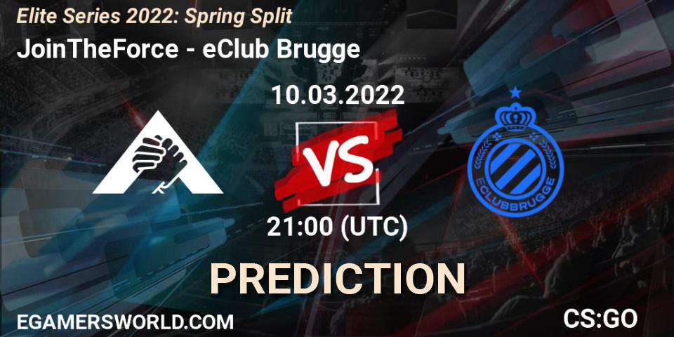 JoinTheForce vs eClub Brugge: Match Prediction. 10.03.2022 at 21:00, Counter-Strike (CS2), Elite Series 2022: Spring Split