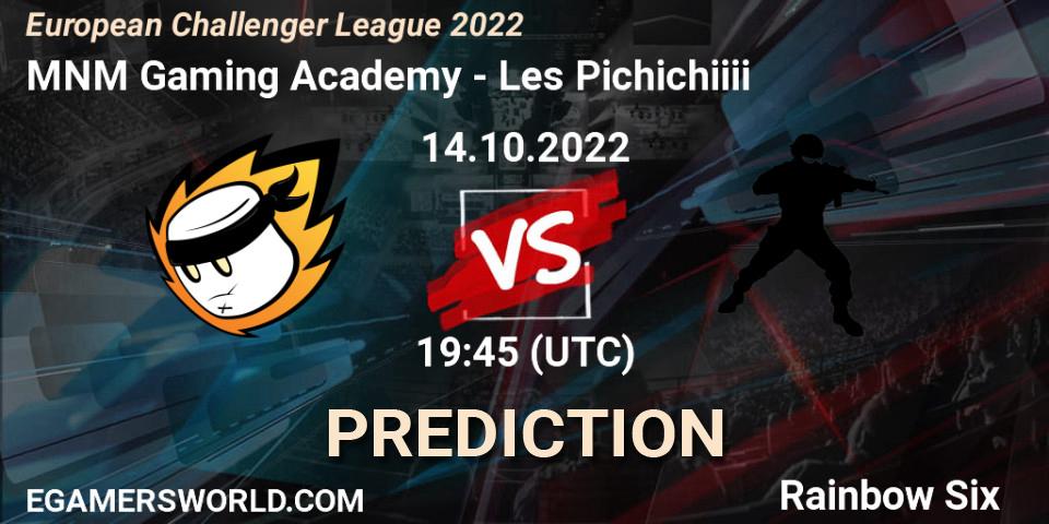 MNM Gaming Academy vs KVM Esports: Match Prediction. 14.10.2022 at 19:45, Rainbow Six, European Challenger League 2022