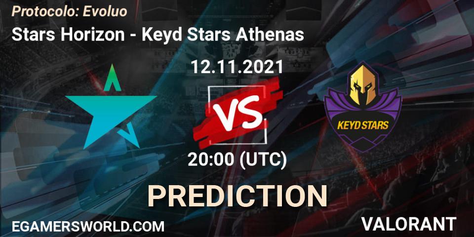 Stars Horizon vs Keyd Stars Athenas: Match Prediction. 12.11.2021 at 20:00, VALORANT, Protocolo: Evolução