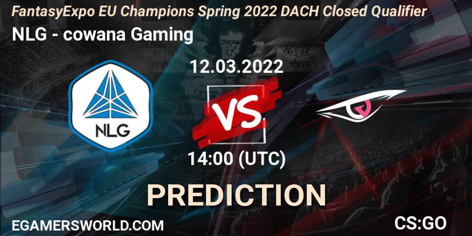 NLG vs cowana Gaming: Match Prediction. 12.03.2022 at 14:00, Counter-Strike (CS2), FantasyExpo EU Champions Spring 2022 DACH Closed Qualifier
