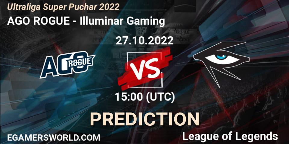 AGO ROGUE vs Illuminar Gaming: Match Prediction. 27.10.2022 at 18:00, LoL, Ultraliga Super Puchar 2022