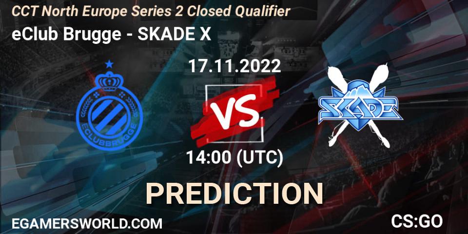 eClub Brugge vs SKADE X: Match Prediction. 17.11.2022 at 14:35, Counter-Strike (CS2), CCT North Europe Series 2 Closed Qualifier